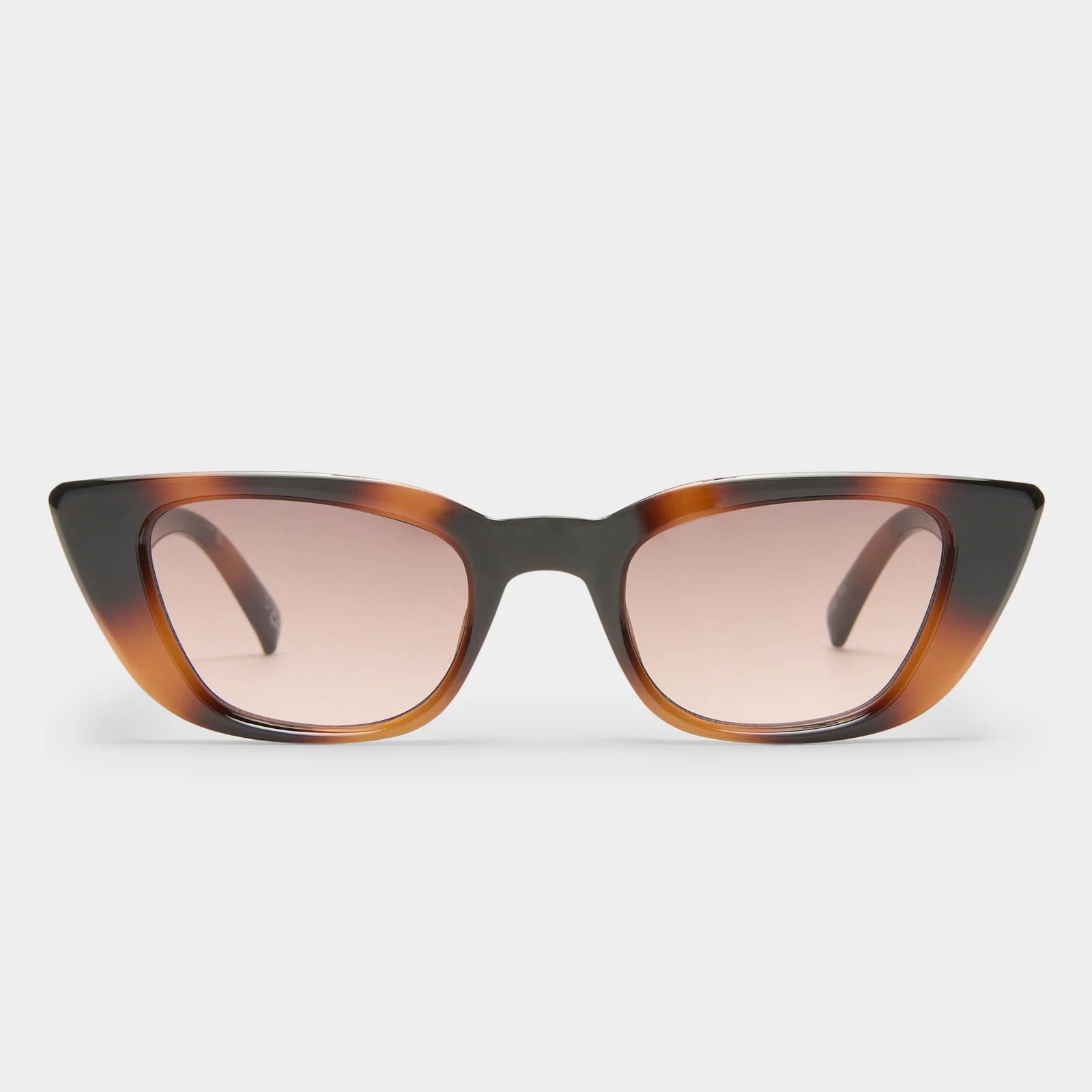 Dream Lover darkt tortoise sunglasses from Le Specs at Clad, a sustainable clothing boutique in Asheville NC