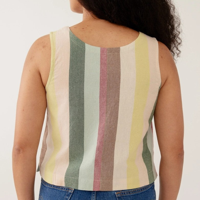 Mata Traders neko tank in vintage stripes