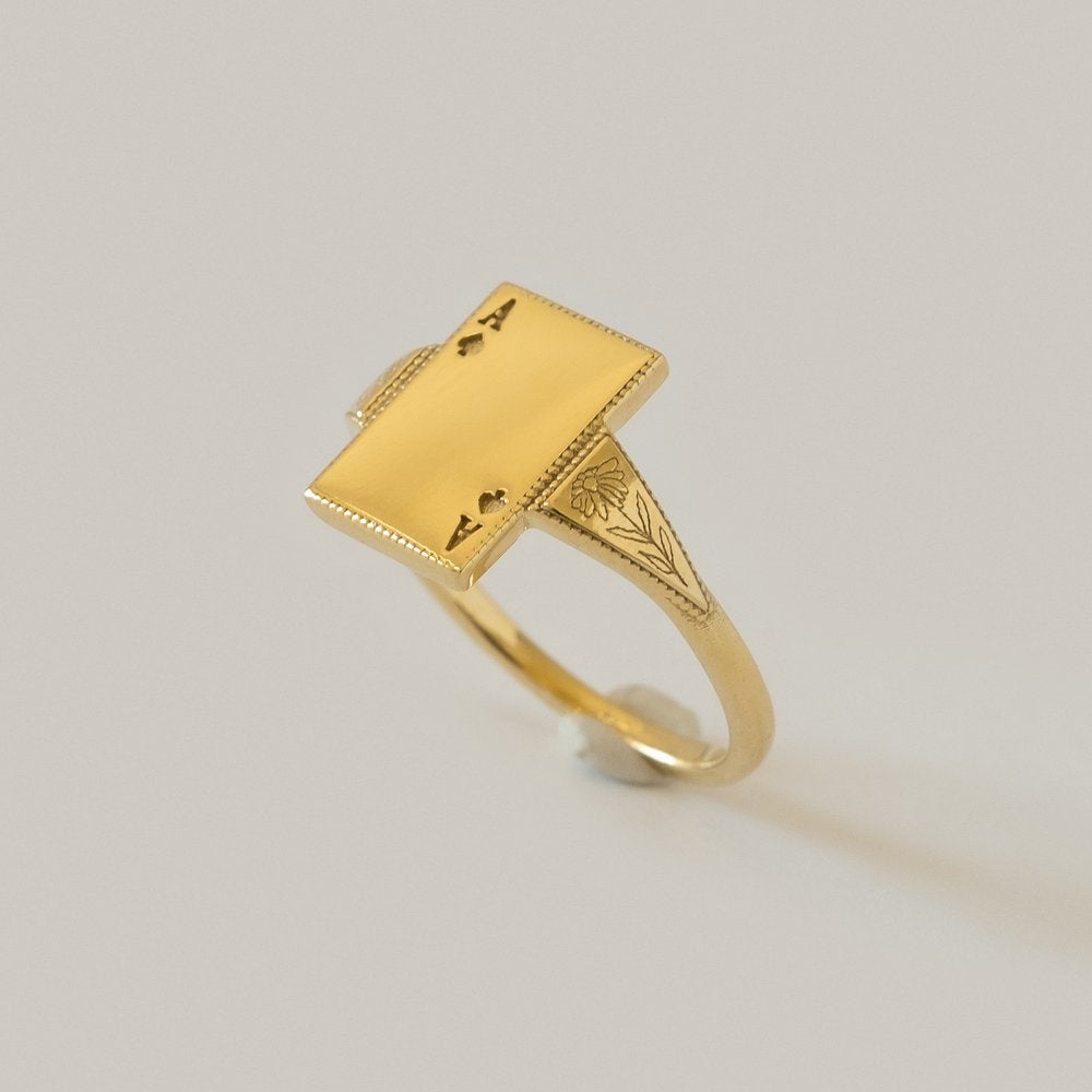 Ace of Spades Ring