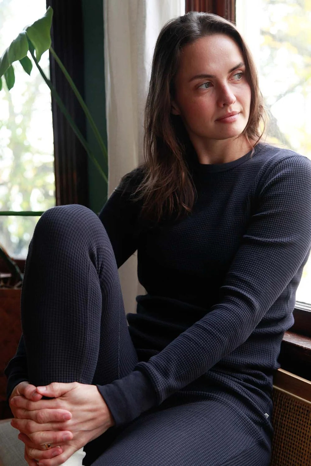 Noble waffle thermal top in ash black