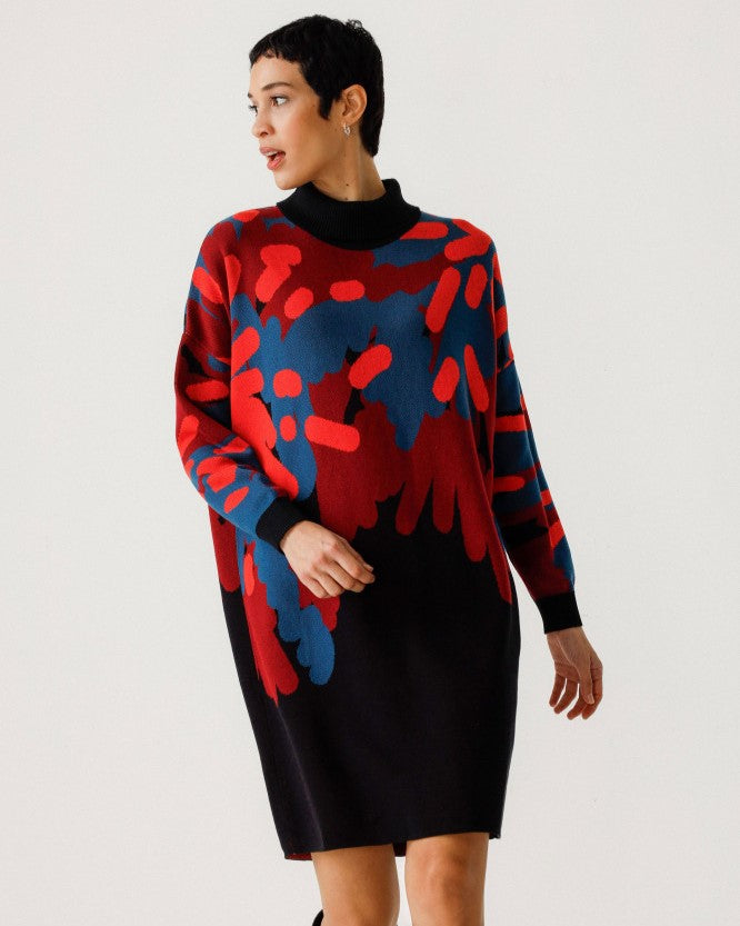 Haira Sweater Dress Clad Haira Sweater Dress Clad
