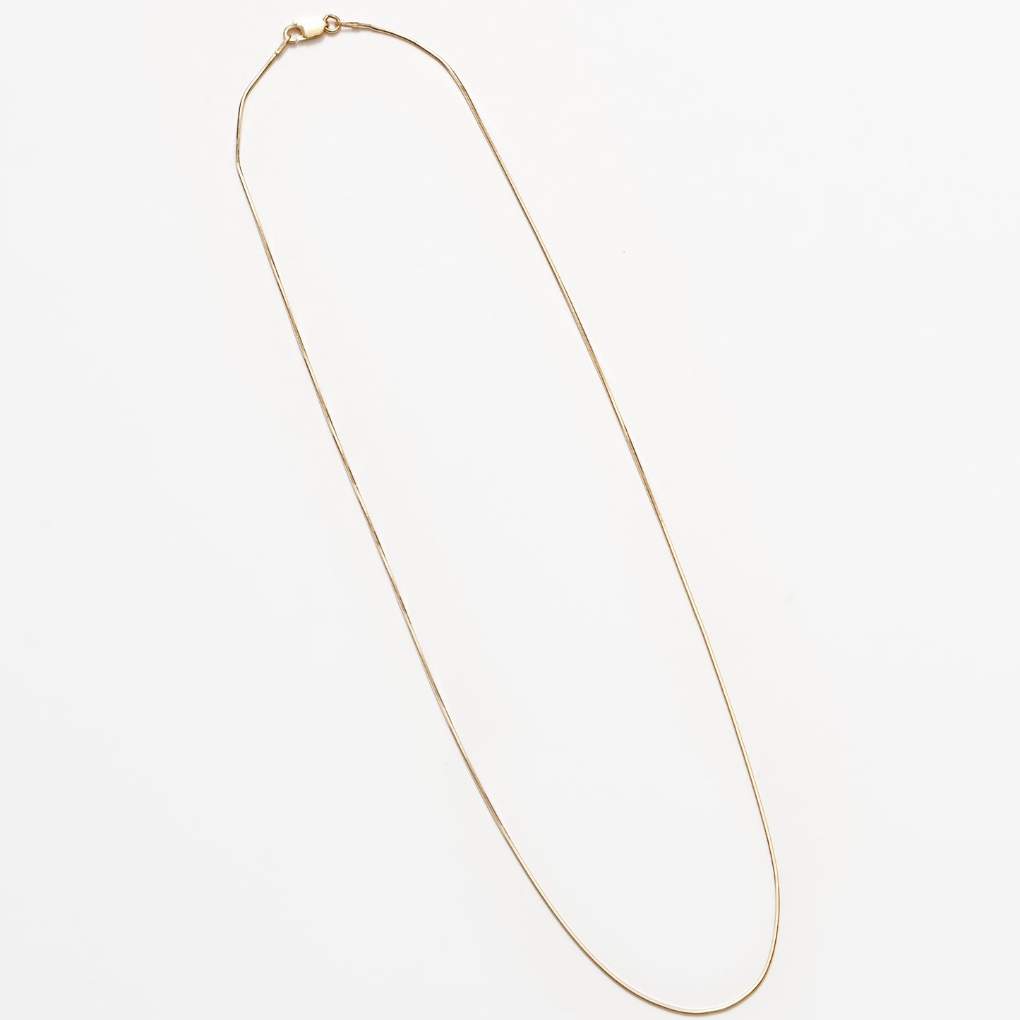 An everyday gold snake style chain Sylvie necklace by Wolf Circus.