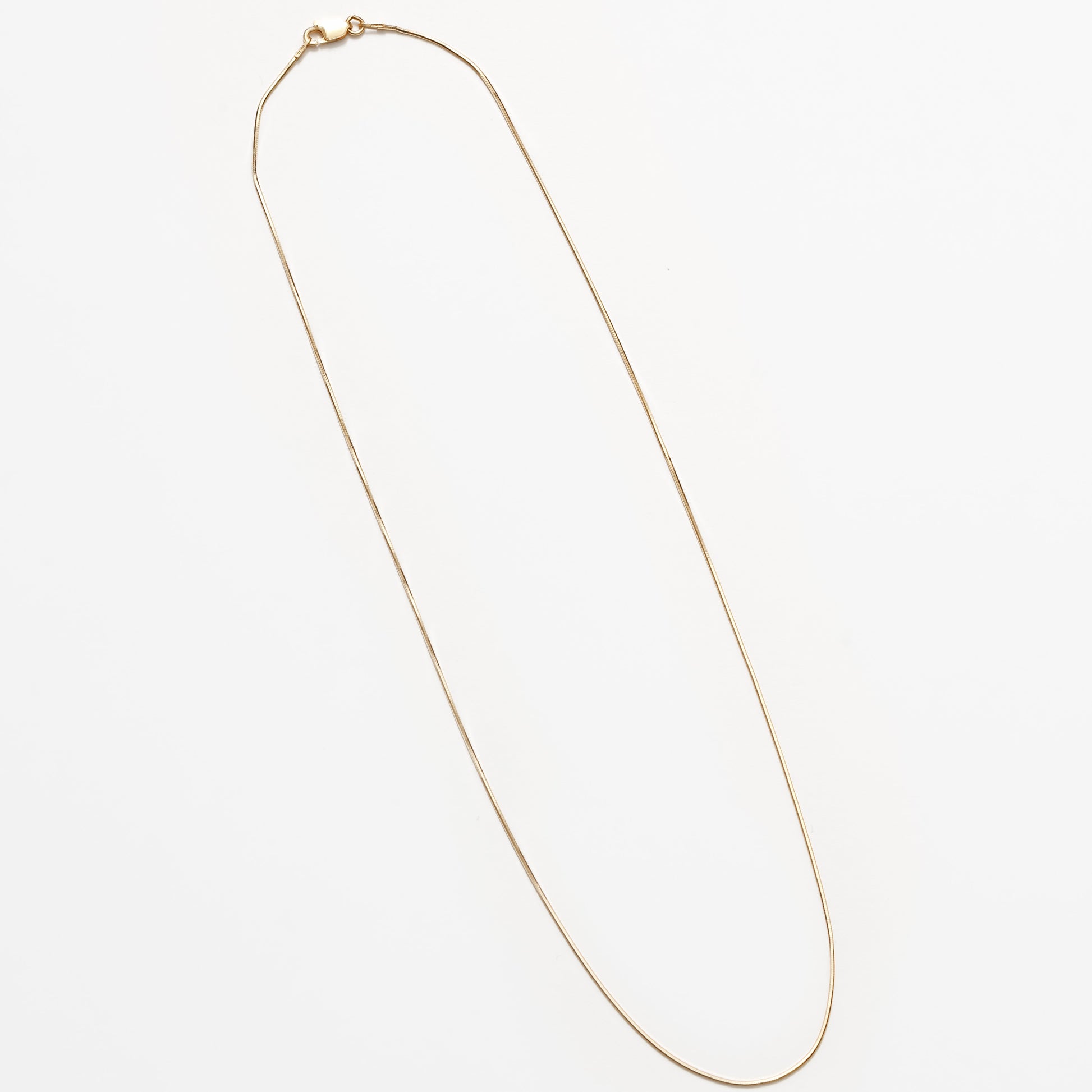 An everyday gold snake style chain Sylvie necklace by Wolf Circus.