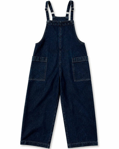 Ali Golden dark denimal overall jumper
