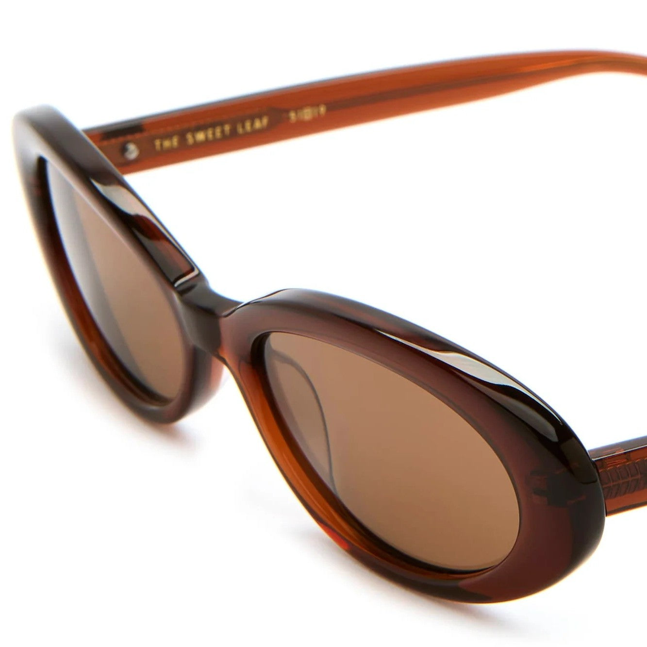 Crap sunglasses in root beer brown