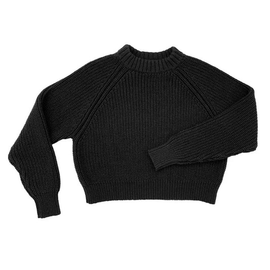 Black knit Sonnie Sweater from Curator San Francisco, California