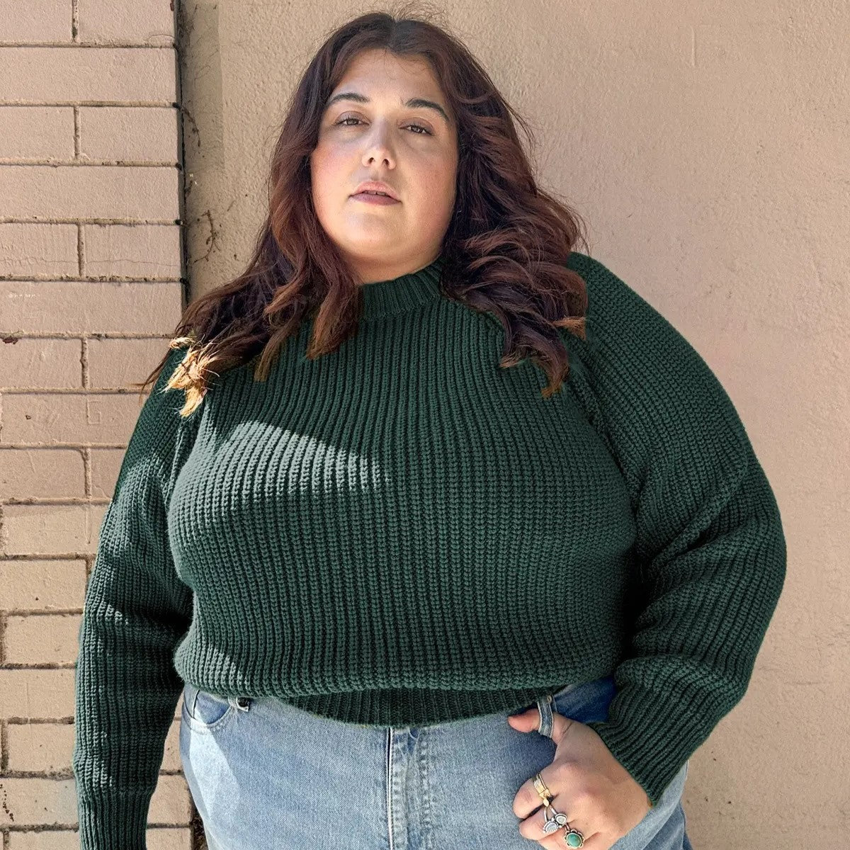 Sonnie Sweat in Spruce green from Curator at Clad, a sustainable clothing store in Asheville, NC