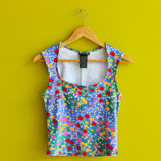 Super lboom scoop tank by Nooworks at Clad, a sustainable clothing store in Asheville, NC