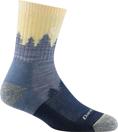 Treeline Hiking Sock, Light Denim