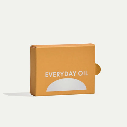 Everyday Oil sample pack mini bottles of Baseline, Mainstay, Early Morning, and Warm Feelings