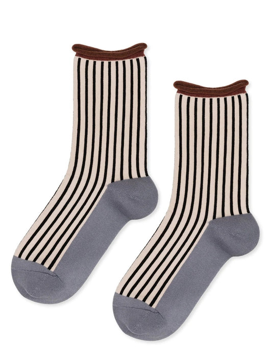Pebble Hilda crew socks from Hansel from Basel