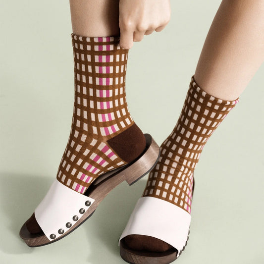 Skyscraper Crew Sock