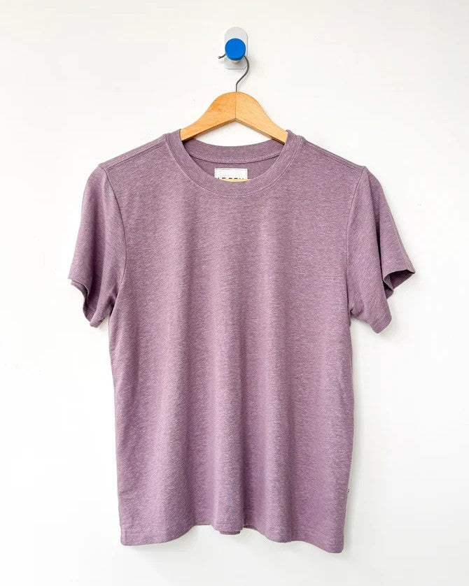 Le Bon Shoppe Bo linen tee lavender