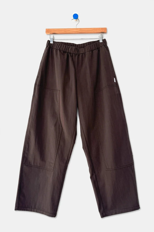Le Bon Shoppe espresso brown gardener pant