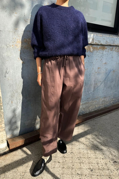 Le Bon Shoppe espresso brown gardener pant