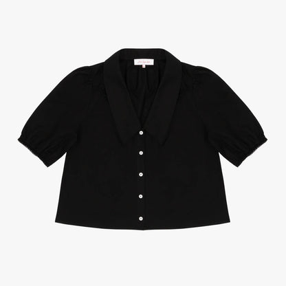 Lisa Says Gah black Sam top