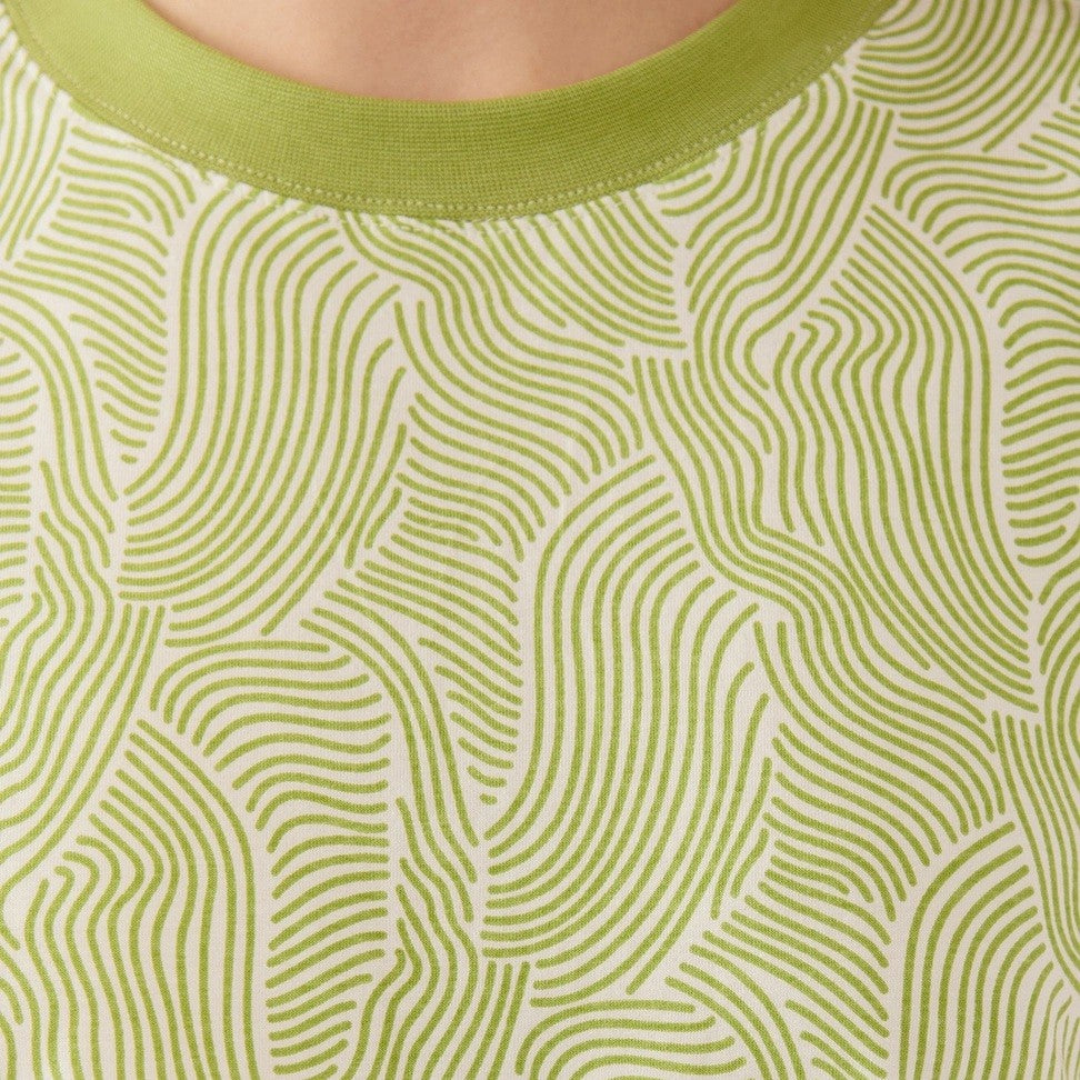 Mata Traders caitlin top in pear waves