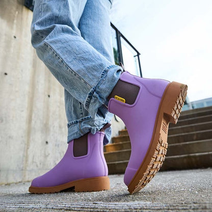 Merry Peopl dusty lilac lavender gumboots