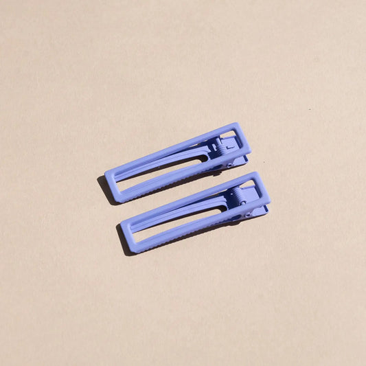 Taro purple hair clips from Nat + Noor at Clad, a sustainable clothing store in Asheville, NC