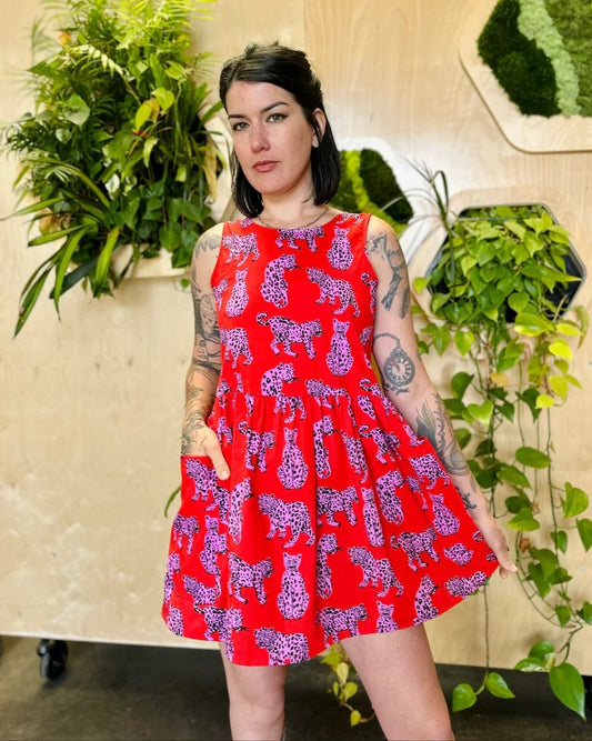 Sondler Cat Big Pocket Dress