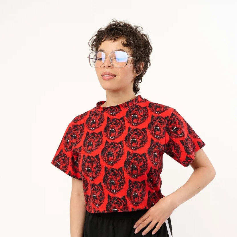 Nooworks wolverine crop top