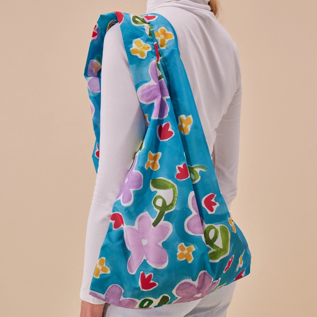 Lila's dream floral reusable shopping bag from Original Duckhead