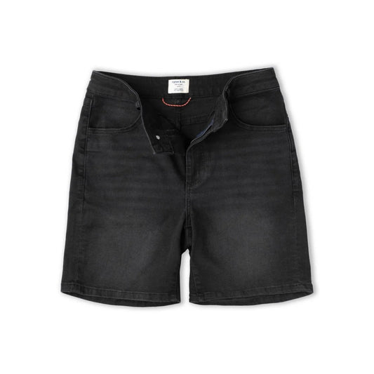 Ripton classic jorts for women in diesel black grey