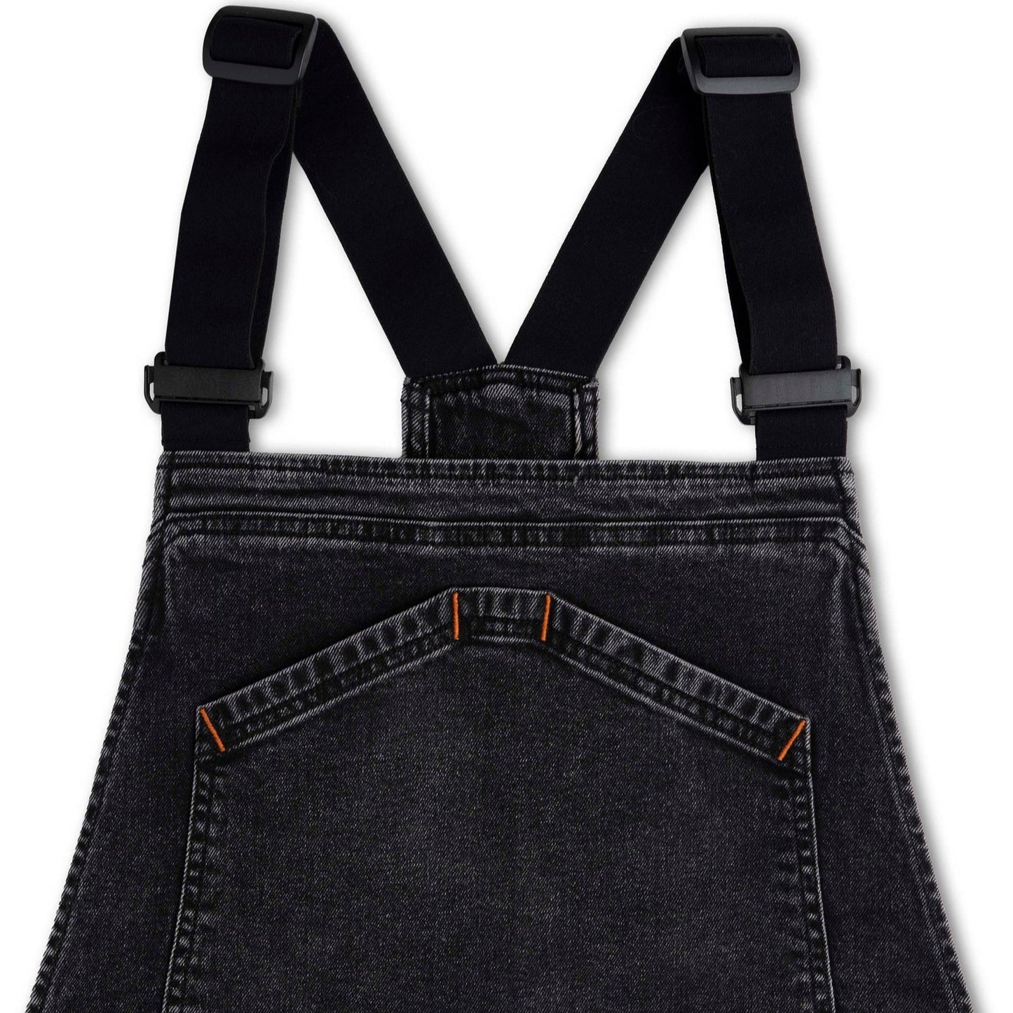Ripton women's showtime bibs jorts in washed black