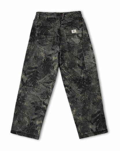 Ripton dark leaf camo women's snap pant