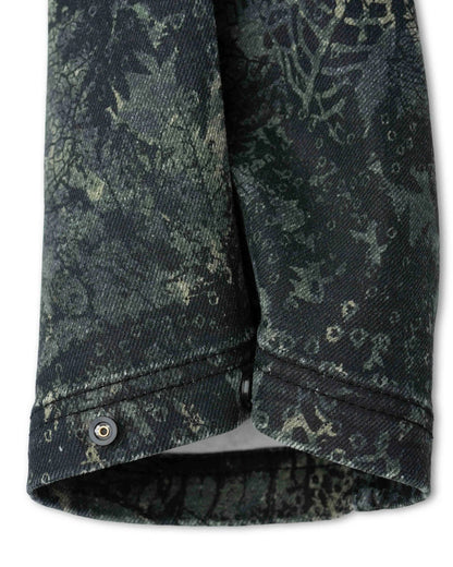 Ripton dark leaf camo women's snap pant