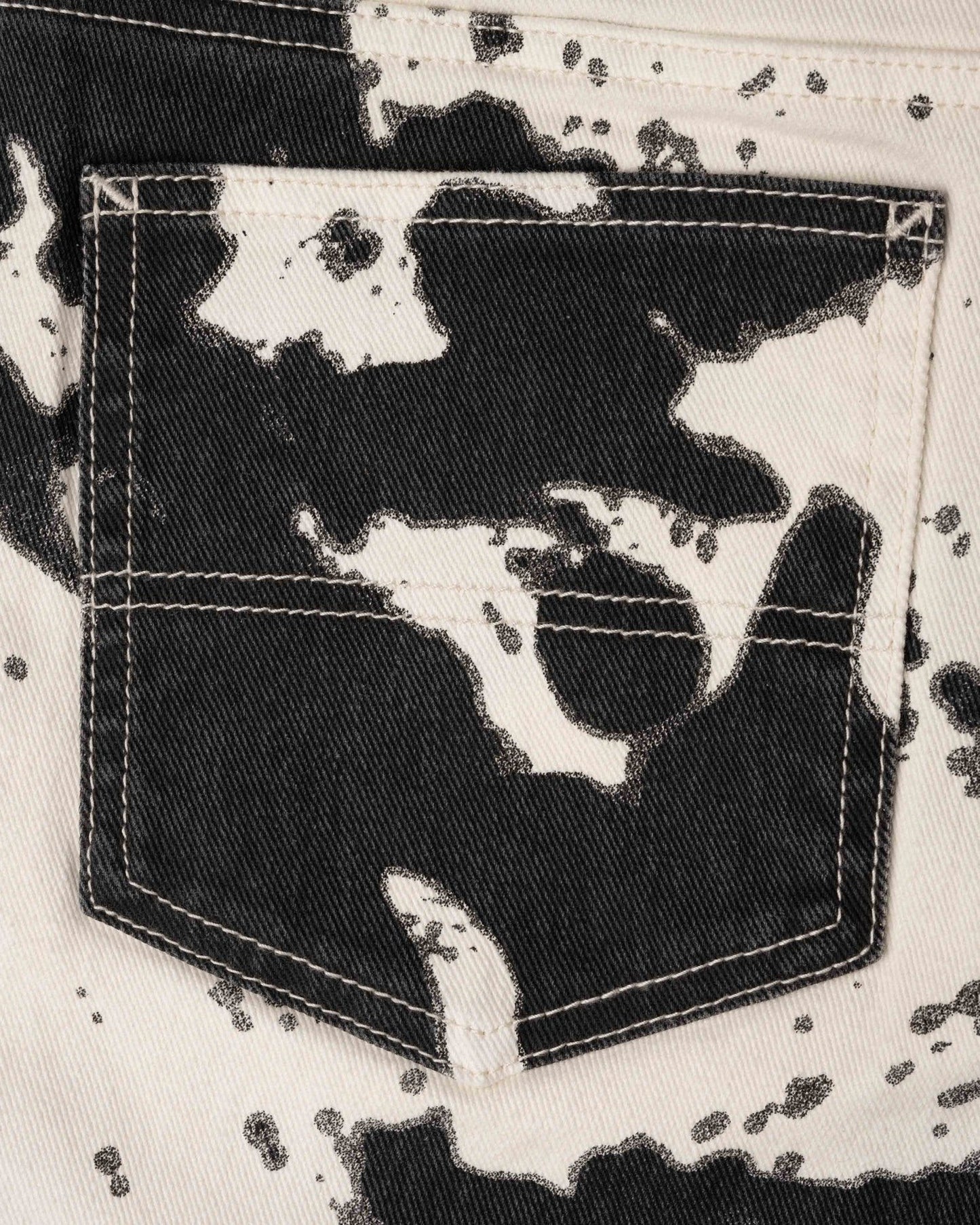 Ripton Rorscharch pants in cow print