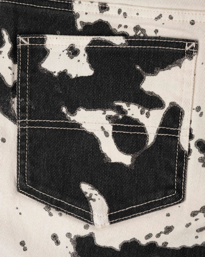 Ripton Rorscharch pants in cow print