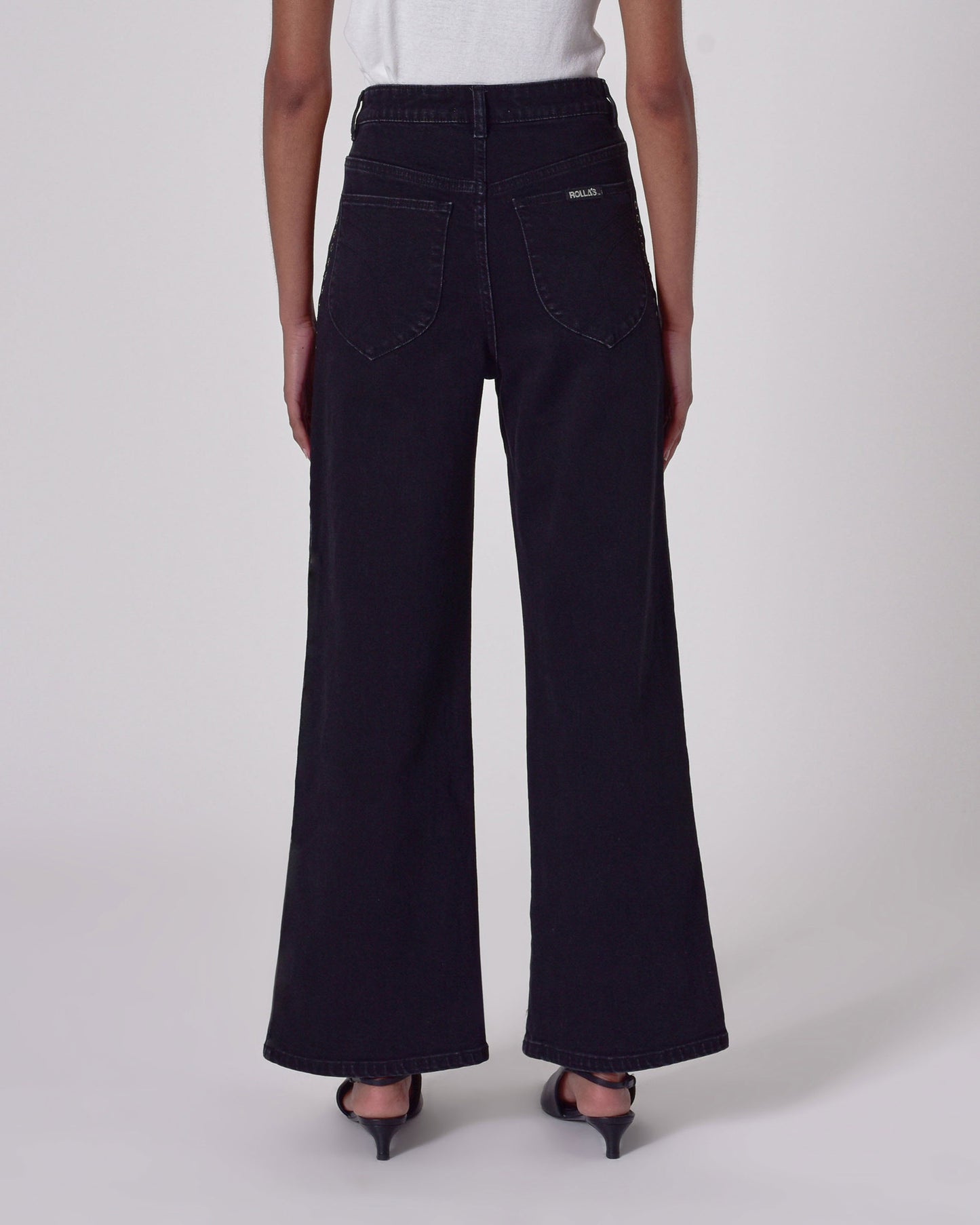 Rollas Sailor jean in black sand