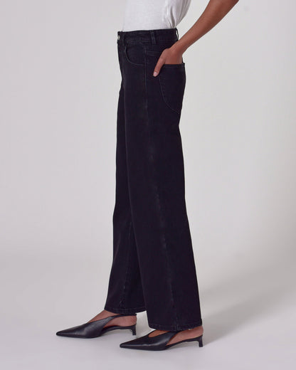 Rollas Sailor jean in black sand