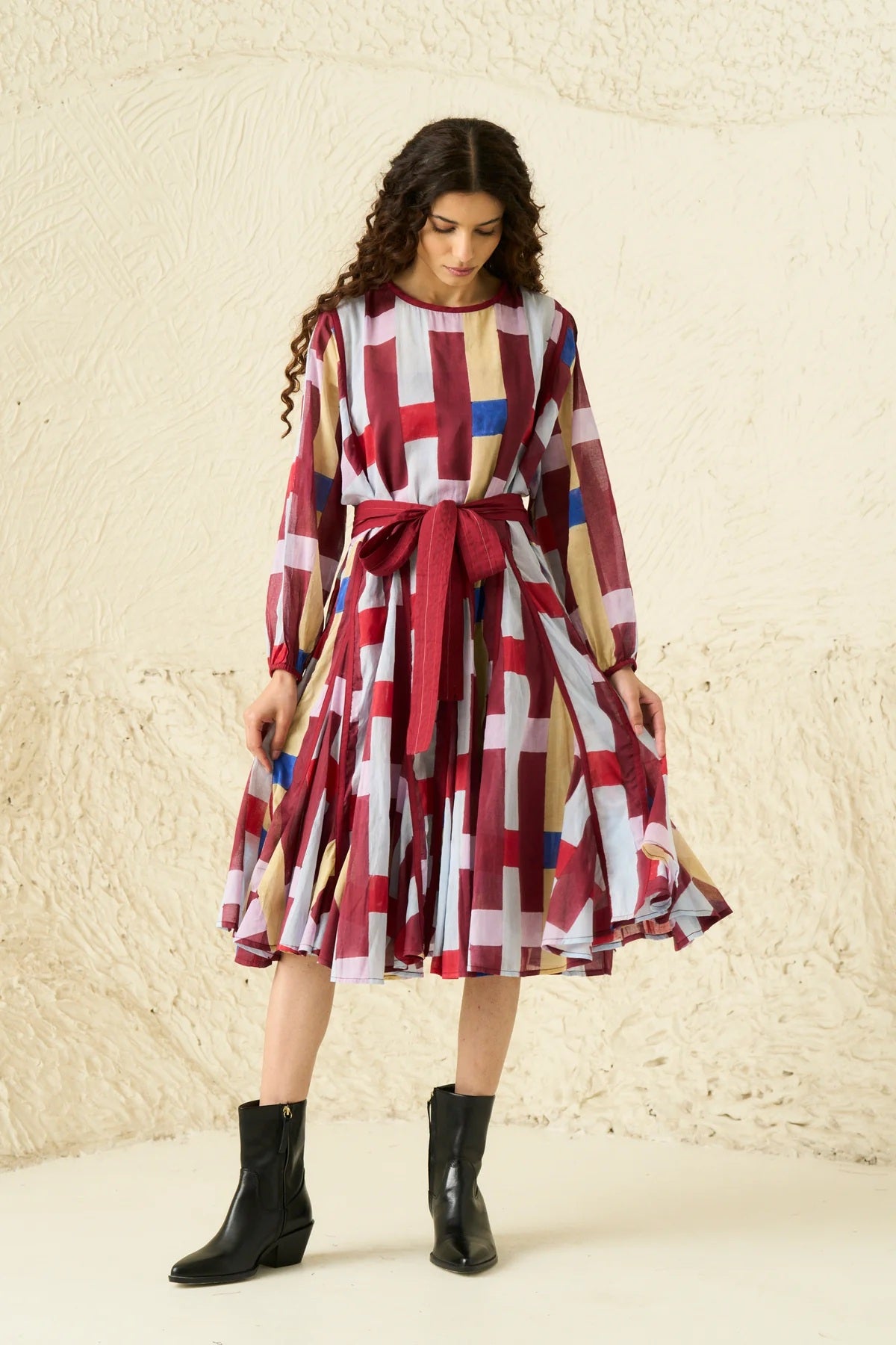 Alexa Relay print dress from Rujuta Sheth
