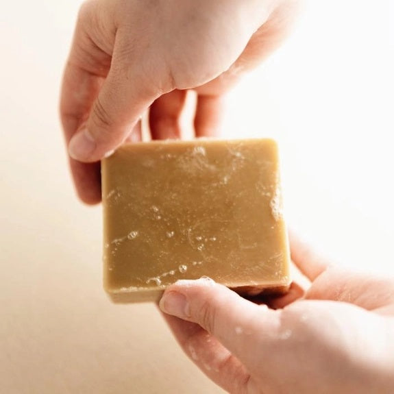 Forest Bathing natural body soap bar by Slow North.