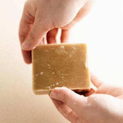 Forest Bathing natural body soap bar by Slow North.
