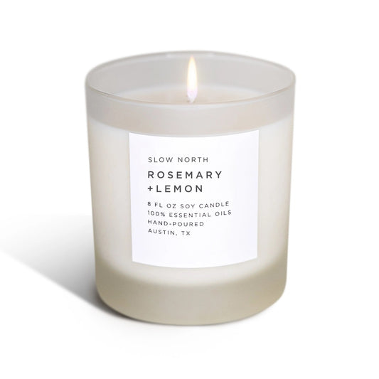 Rosemary + Lemon Soy Candle
