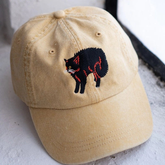 Stay Home Club scaredy cat dad baseball cap